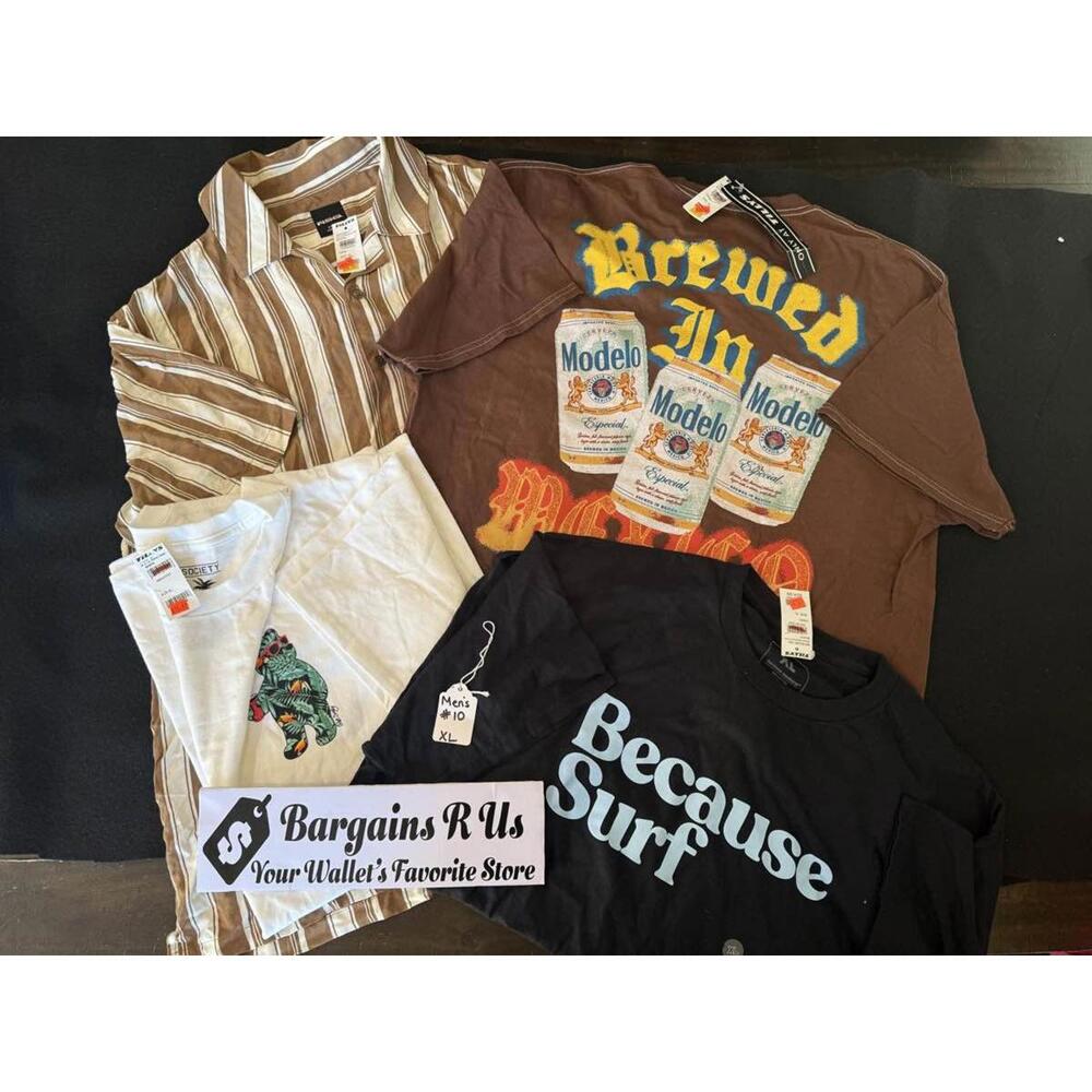 MENS ORDER #10 Tillys Modelo Especial Beer Graphic Tee Brown XL